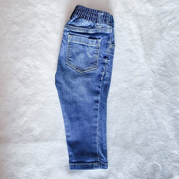 Toddler's Old Navy Straight Leg Jeans | Medium Wash | Size 12-18 Months - Picture 3 of 8